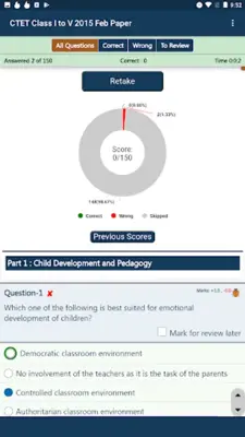 CTET Exam Previous Papers android App screenshot 1